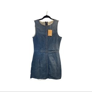 Reformation Denim Dress Size 10
